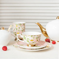 Teacup & Saucer Peony Garden - 3