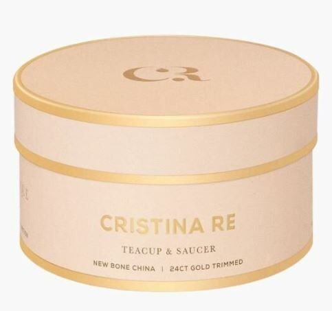 Teacup Polka Gold Blush