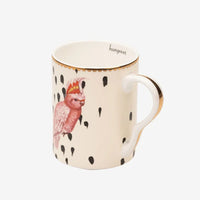 Yvonne Ellen Animals Beyaz Porselen Kupa 350 ml