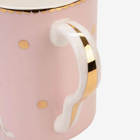 Yvonne Ellen Animals Pembe Porselen Kupa 350 ml