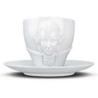 Yetenek fincanı ''Wolfgang Amadeus Mozart'' beyaz, 260 ml