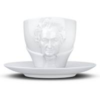Yetenek fincanı ''Johann Wolfgang von Goethe'' Beyaz, 260 ml