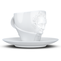Yetenek fincanı ''Johann Wolfgang von Goethe'' Beyaz, 260 ml